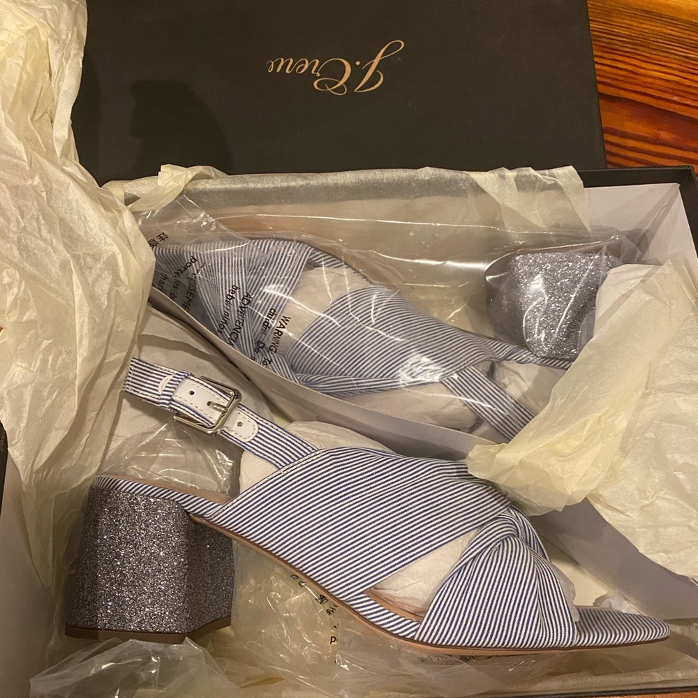 J. Crew Penny Twisted Know Sandal-Never Worn